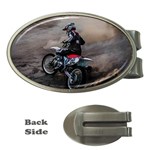 Motorcross Money Clip (Oval)