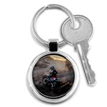 Motorcross Key Chain (Round)