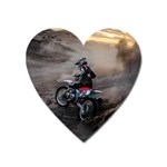 Motorcross Magnet (Heart)