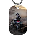Motorcross Dog Tag (One Side)