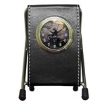 Motorcross Pen Holder Desk Clock