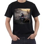 Motorcross Men s T-Shirt (Black)