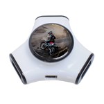Motorcross 3-Port USB Hub