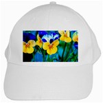 Wallpaper Flower Tulip White Cap