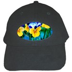 Wallpaper Flower Tulip Black Cap