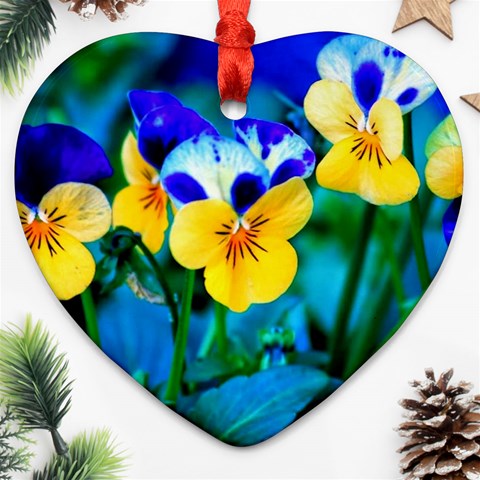 Wallpaper Flower Tulip Ornament (Heart) from ArtsNow.com Front