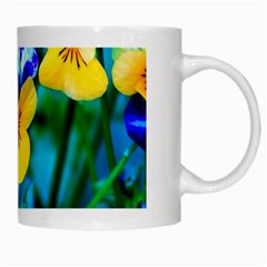 Wallpaper Flower Tulip White Mug from ArtsNow.com Right