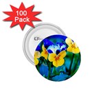 Wallpaper Flower Tulip 1.75  Button (100 pack) 
