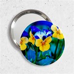 Wallpaper Flower Tulip 2.25  Handbag Mirror