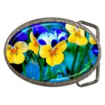 Wallpaper Flower Tulip Belt Buckle