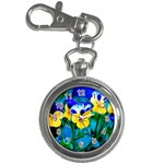 Wallpaper Flower Tulip Key Chain Watch