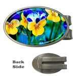 Wallpaper Flower Tulip Money Clip (Oval)