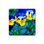 Wallpaper Flower Tulip Magnet (Square)