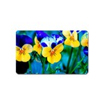 Wallpaper Flower Tulip Magnet (Name Card)