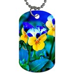 Wallpaper Flower Tulip Dog Tag (One Side)