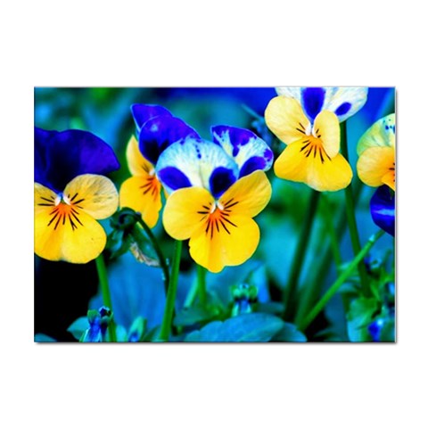 Wallpaper Flower Tulip Sticker A4 (10 pack) from ArtsNow.com Front