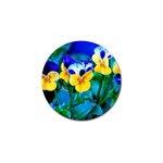 Wallpaper Flower Tulip Golf Ball Marker (4 pack)