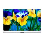 Wallpaper Flower Tulip Business Card Holder