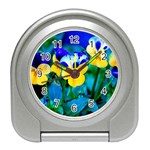 Wallpaper Flower Tulip Travel Alarm Clock