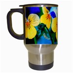 Wallpaper Flower Tulip Travel Mug (White)