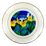 Wallpaper Flower Tulip Porcelain Plate
