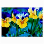 Wallpaper Flower Tulip Large Glasses Cloth (2 Sides)