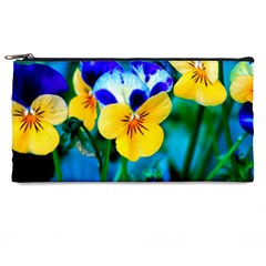 Wallpaper Flower Tulip Pencil Case from ArtsNow.com Front