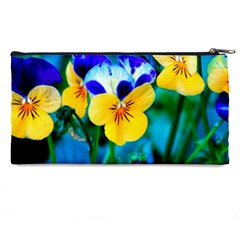 Wallpaper Flower Tulip Pencil Case from ArtsNow.com Back