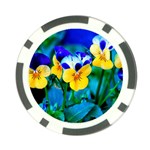 Wallpaper Flower Tulip Poker Chip Card Guard (10 pack)