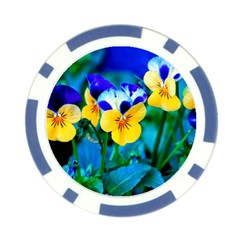Wallpaper Flower Tulip Poker Chip Card Guard (10 pack) from ArtsNow.com Back