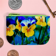 Wallpaper Flower Tulip Mini Coin Purse from ArtsNow.com Front