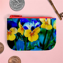 Wallpaper Flower Tulip Mini Coin Purse from ArtsNow.com Front