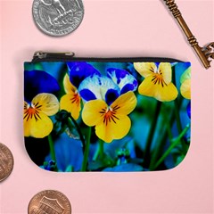 Wallpaper Flower Tulip Mini Coin Purse from ArtsNow.com Front