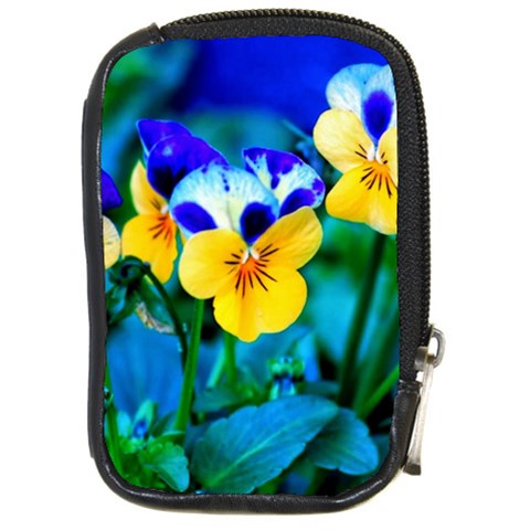 Wallpaper Flower Tulip Compact Camera Leather Case from ArtsNow.com Front