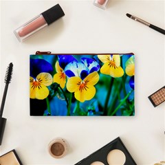 Wallpaper Flower Tulip Cosmetic Bag (Small) from ArtsNow.com Front