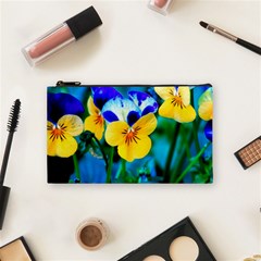 Wallpaper Flower Tulip Cosmetic Bag (Small) from ArtsNow.com Front