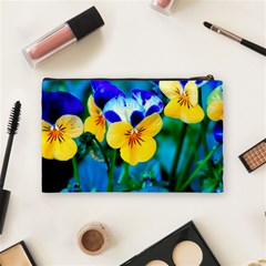Wallpaper Flower Tulip Cosmetic Bag (Medium) from ArtsNow.com Back