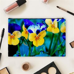 Wallpaper Flower Tulip Cosmetic Bag (Large) from ArtsNow.com Back