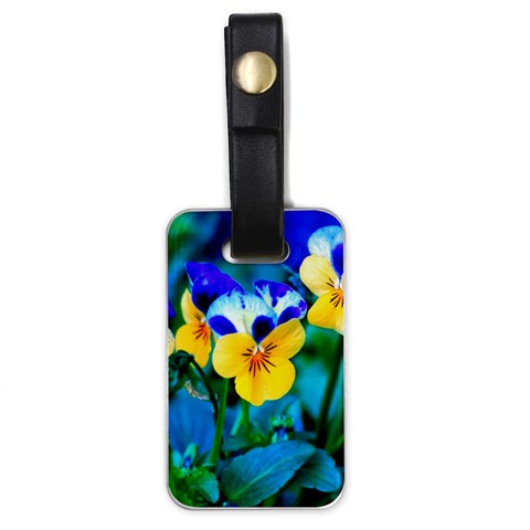 Wallpaper Flower Tulip Luggage Tag (one side) from ArtsNow.com Front