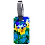 Wallpaper Flower Tulip Luggage Tag (two sides)