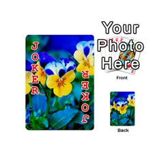 Wallpaper Flower Tulip Playing Cards 54 (Mini) from ArtsNow.com Front - Joker2