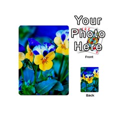 Wallpaper Flower Tulip Playing Cards 54 (Mini) from ArtsNow.com Back