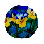 Wallpaper Flower Tulip Standard 15  Premium Round Cushion 