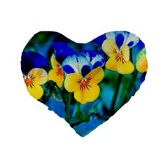 Wallpaper Flower Tulip Standard 16  Premium Heart Shape Cushion  from ArtsNow.com Back