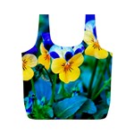 Wallpaper Flower Tulip Full Print Recycle Bag (M)