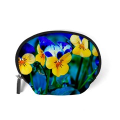 Wallpaper Flower Tulip Accessory Pouch (Small) from ArtsNow.com Back