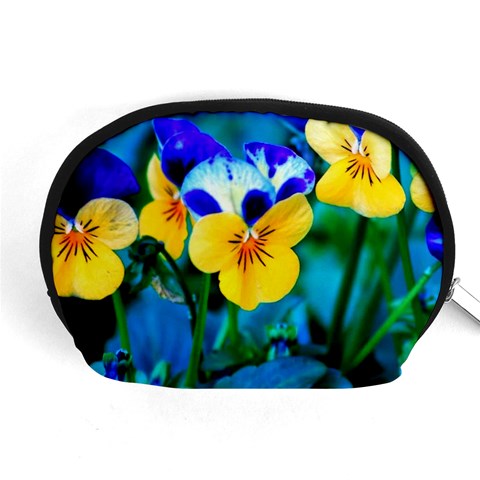 Wallpaper Flower Tulip Accessory Pouch (Medium) from ArtsNow.com Front