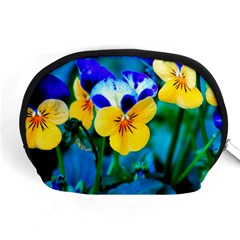 Wallpaper Flower Tulip Accessory Pouch (Medium) from ArtsNow.com Front