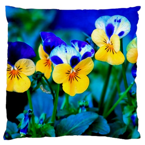 Wallpaper Flower Tulip Large Flano Cushion Case (One Side) from ArtsNow.com Front