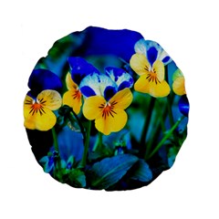 Wallpaper Flower Tulip Standard 15  Premium Flano Round Cushion  from ArtsNow.com Front